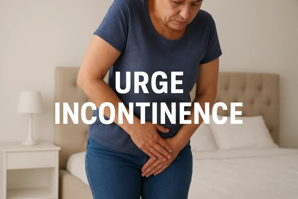 how to manage urge incontinence Sedgley symptoms