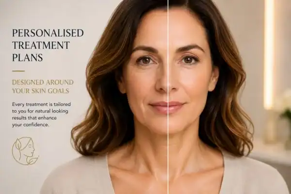 Before and after results of Collagen Lift Therapy Sedgley